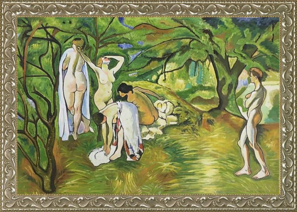 Joy of Life Pre-Framed - Rococo Silver 24"X36"