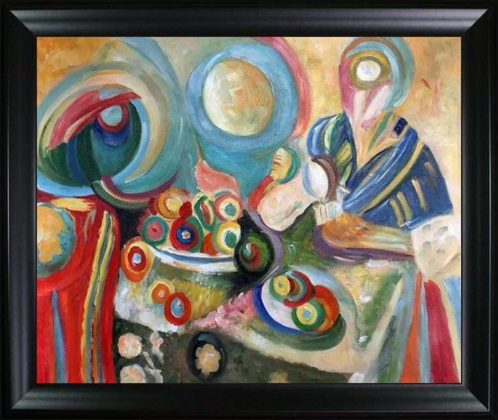 Jug Study Pre-framed - Black Matte Frame 20"X24"