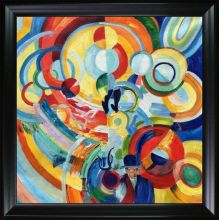 Carousel of Pigs Pre-framed