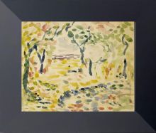 Etude Pour 'Le Bonheur De Vivre Pre-framed