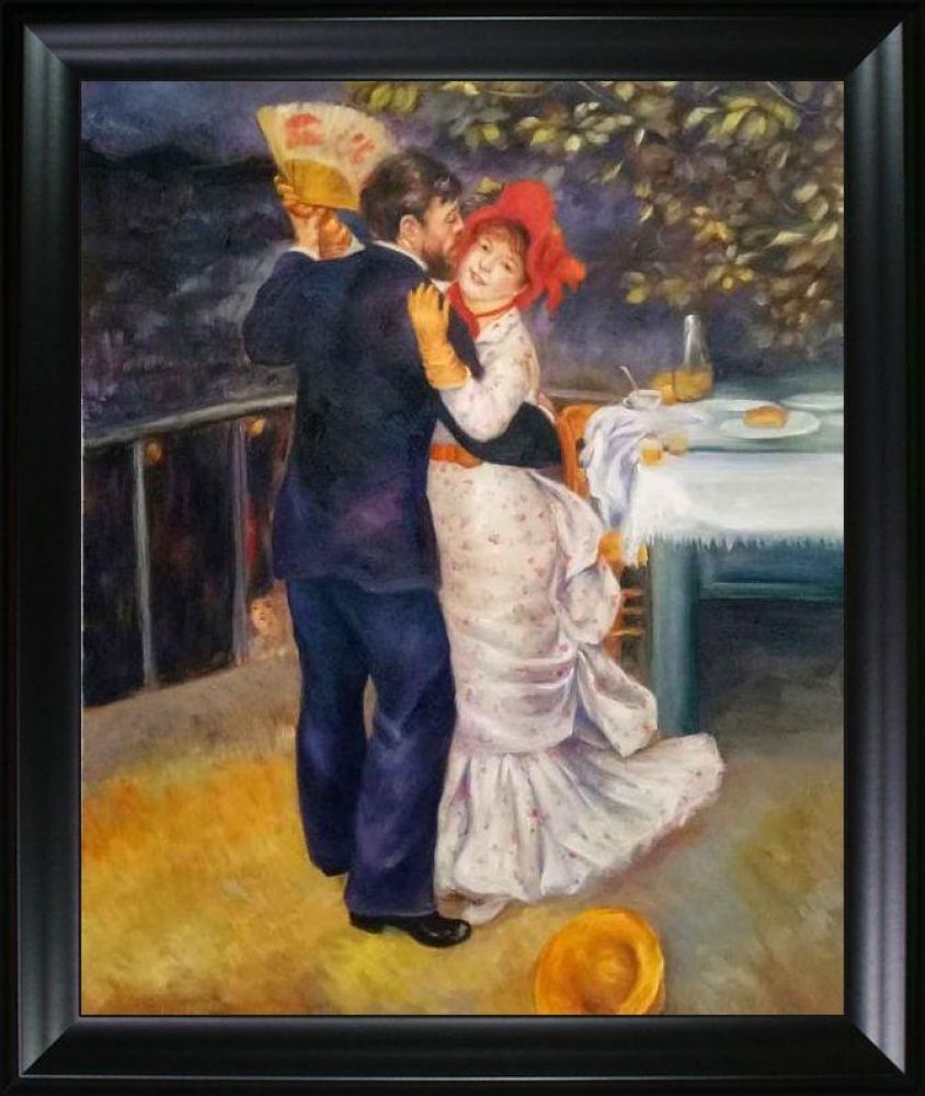 Dance in the Country Pre-framed - Black Matte Frame 20"X24"