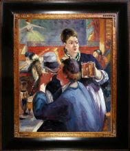 Corner of a Cafe Concert Pre-Framed