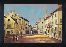 Square in Argenteuil Pre-Framed