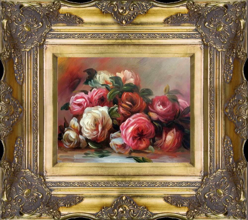 Discarded Roses Pre-Framed - Victorian Gold Frame 8"X10"