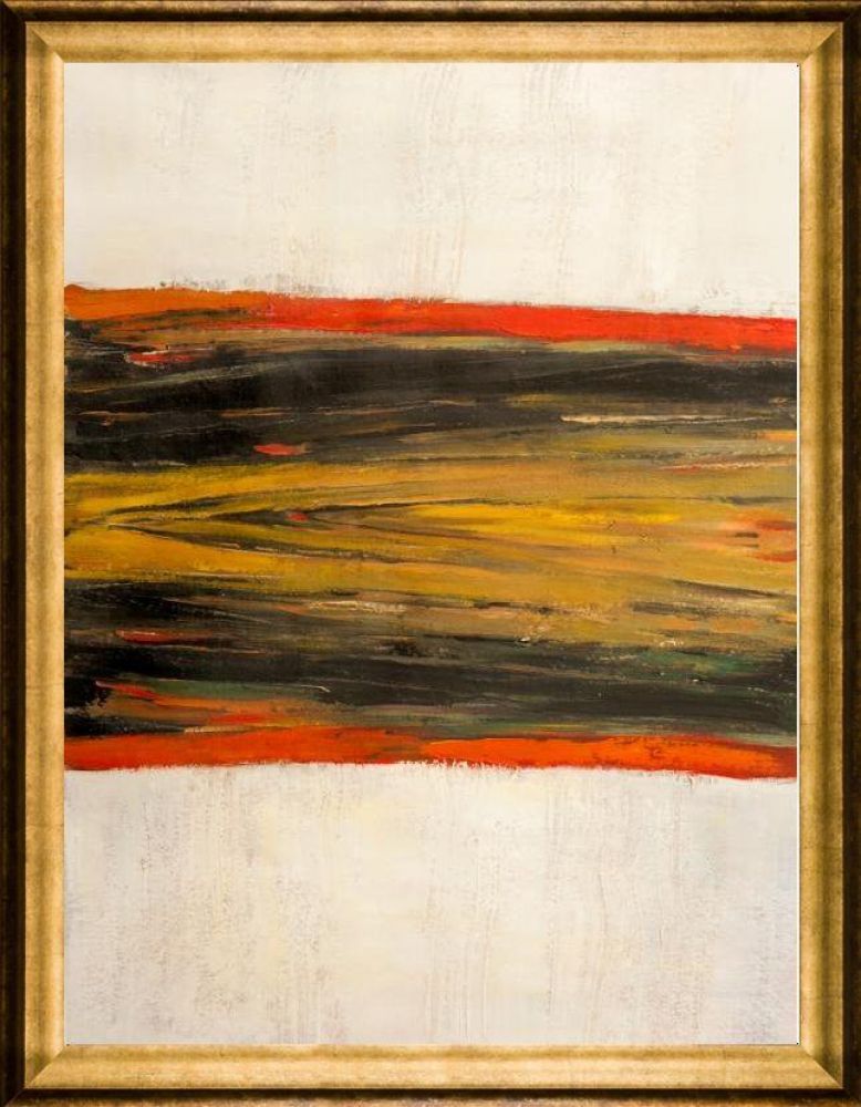 Digigeo 2 Reproduction Pre-framed - Athenian Gold Frame 30"X40"