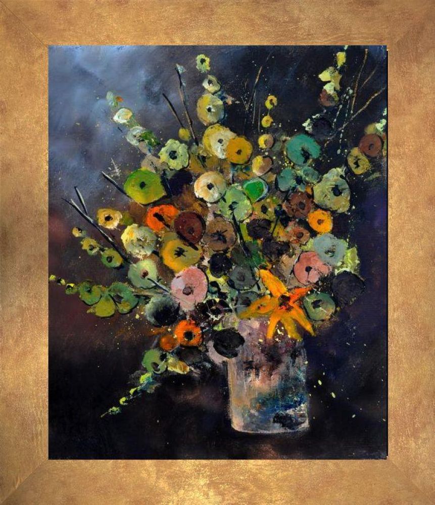 Bunch (451180) Pre-framed - Florentine Gold Frame 20"X24"