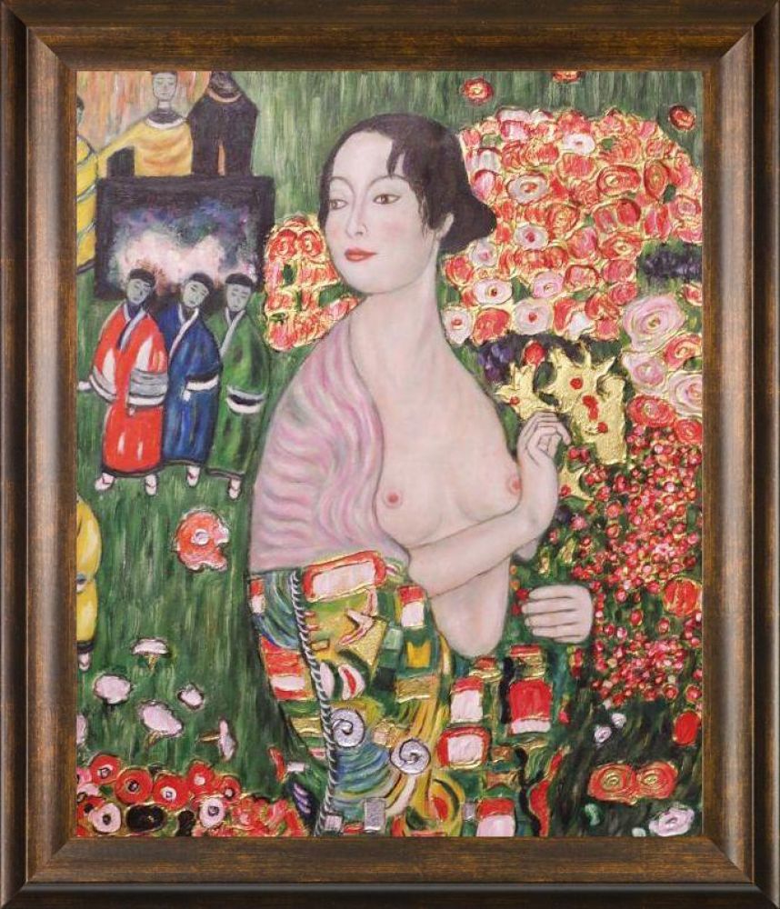 The Dancer (Luxury Line) Pre-framed - Modena Vintage 20" X 24"