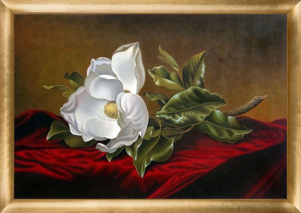 Magnolia Grandiflora, 1895 Pre-Framed - Gold Luminoso Frame 24" x 36"