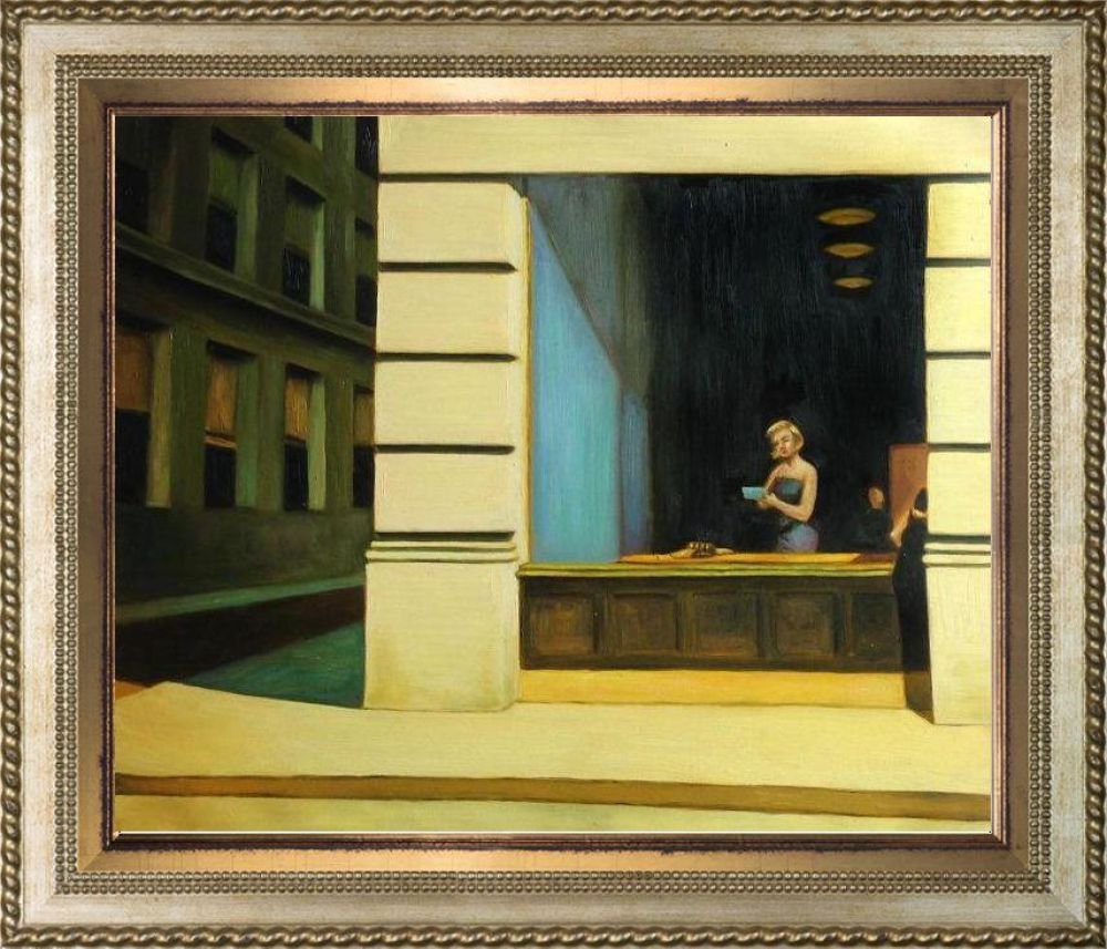 New York Office, 1962 Pre-framed - Verona Champagne Braid and Burnished Gold Custom Stacked Frame 20