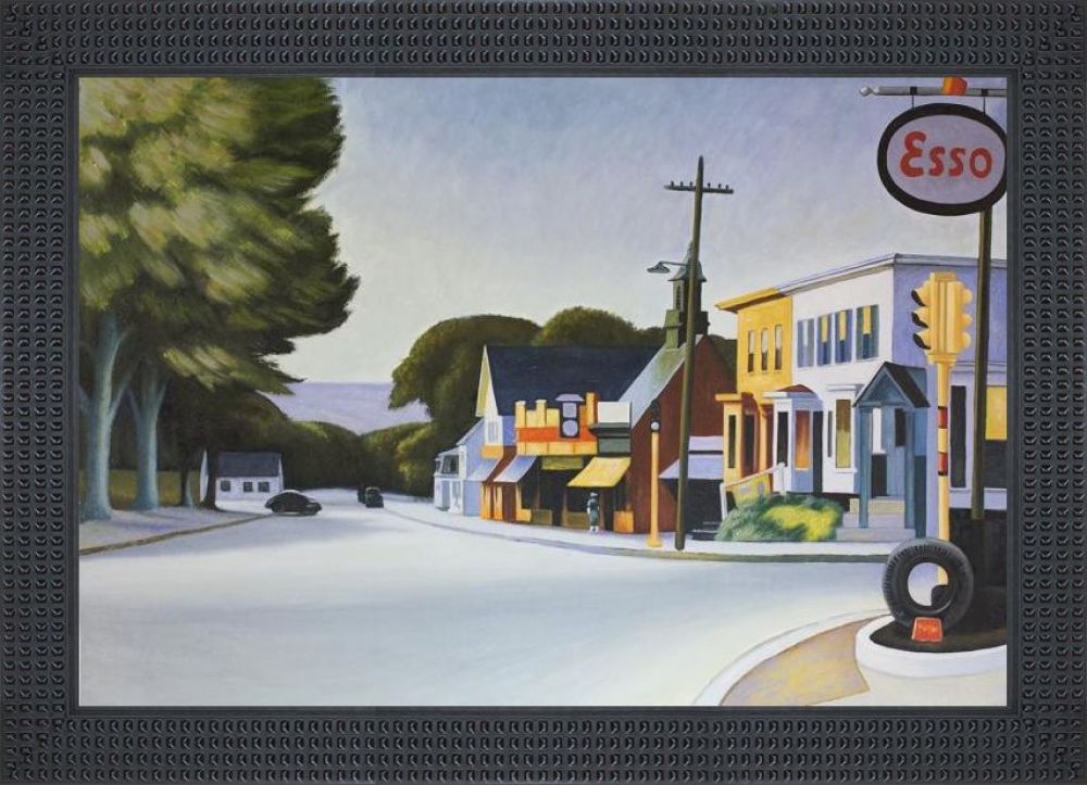 Portrait of Orleans, 1950 Pre-Framed - Java Bean Frame 24" X 36"