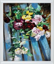 Still Life with Rose Pre-framed