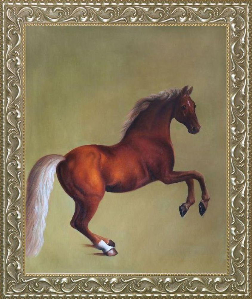 Whistlejacket Pre-framed - Rococo Silver 20"X24"