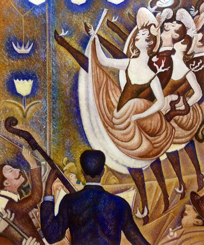 Le Chahut, 1889-1890