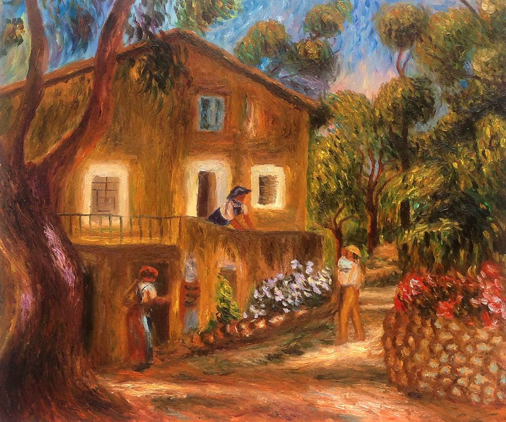 House in Collett at Cagnes, 1912